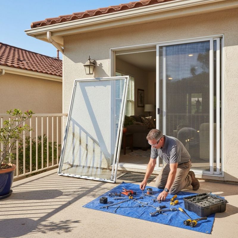 Local Window And Sliding Door Repair pros at work